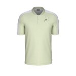 Head Tennis Polo Play Tech (Mesh Inserts, Moisture-Wicking) 2026 Light Green Men's