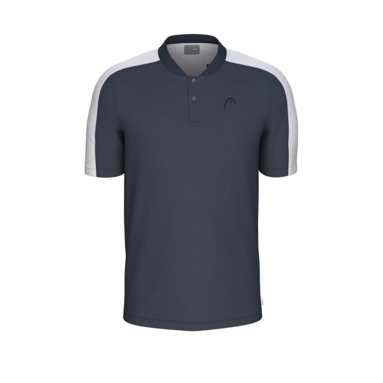 Head Tennis Polo Play Tech (Mesh Inserts, Moisture-Wicking) 2026 Navy Blue Men's