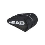 Head Tennis Racket Bag Tour Racquet Bag XL (Racket Bag, 3 Main Compartments) 2026 black/white 12-pack