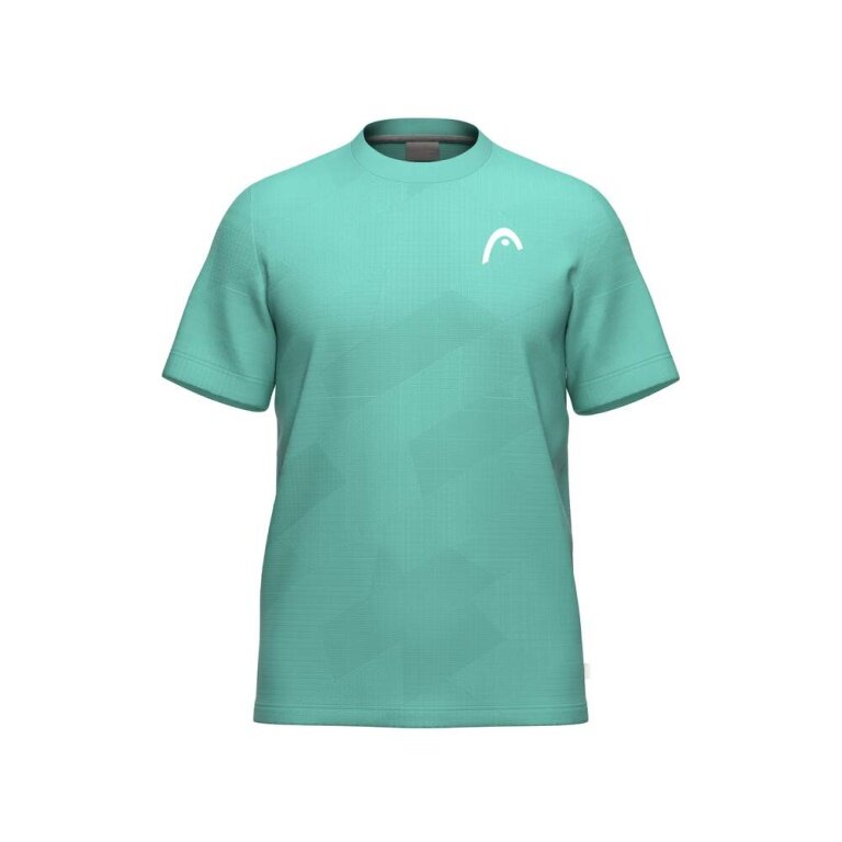 Head Tennis T-shirt Pro (Moisture Transfer Microfiber Technology) turquoise blue men's