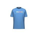 Head Tennis T-shirt Rainbow Junior (mixed fabric) blue boys