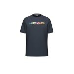Head Tennis T-shirt Rainbow Junior (mixed fabric) navy blue boys