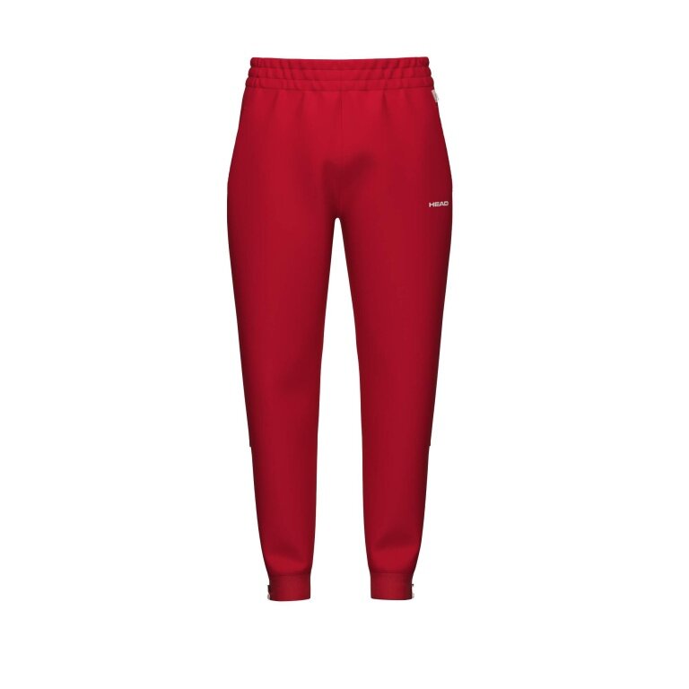 Head Tennis Trousers Vision Pant (Moisture Transfer Microfiber Technology) long red men's