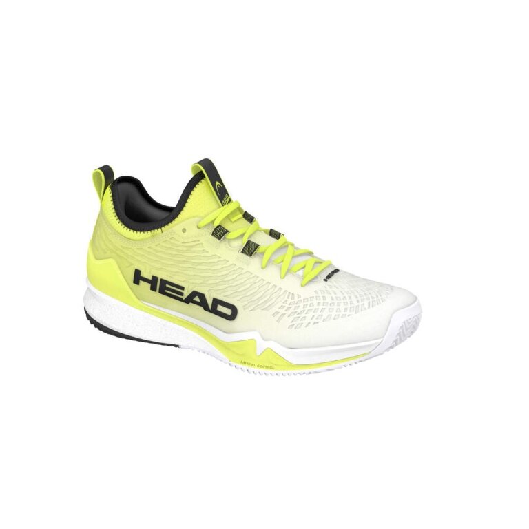 Head Endure Pro Clay/Sand Court Tennis Shoes Yellow/White Men's