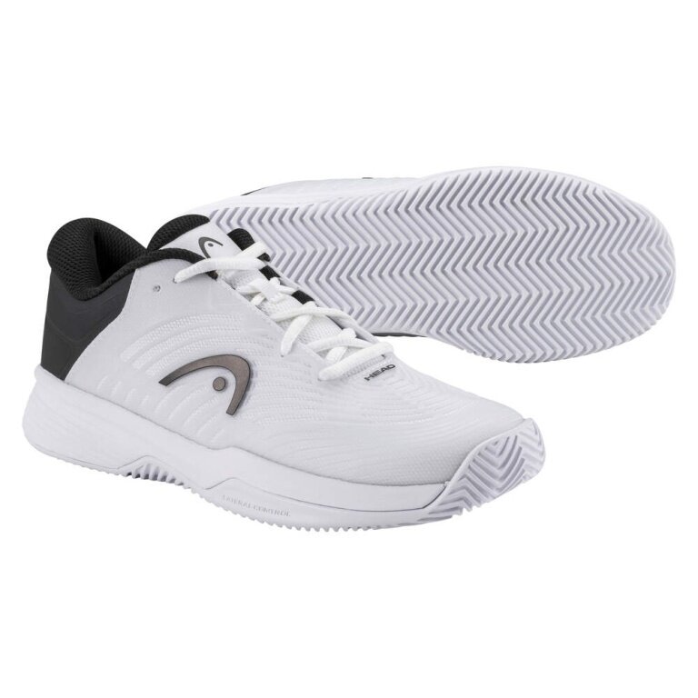 Head Tennis Shoes Revolt Pro 4.5 Clay/Sand Court 2025 White/Black Kids