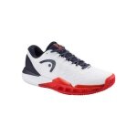Head Tennis Shoes Revolt Pro 5.0 Clay/Sand Court 2026 White/Navy Blue/Red Men's