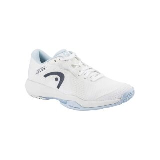 Head Tennis Shoes Sprint Evo 4.0 Allcourt white/light blue ladies