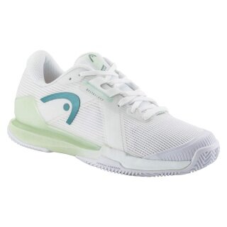 Head Tennis Shoes Sprint Pro 4.0 Clay/Sand Court 2025 White/Lime Ladies