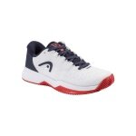 Head Tennis Shoes Revolt Pro 5.0 Clay/Sand Court 2026 White/Navy Blue/Red Kids