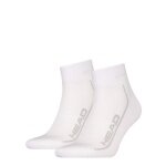 Head Tennis Socks 2P Performance Quarter (Mixed Fabric) white - 2 pairs