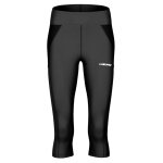 Head Tennis Trousers Tech 3/4 Tights (high waistband) 2025 black ladies