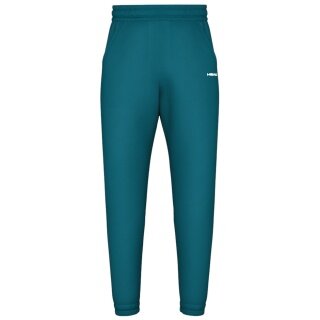 Head Tennis Trousers Breaker Pants (100% Polyester) long teal blue men's