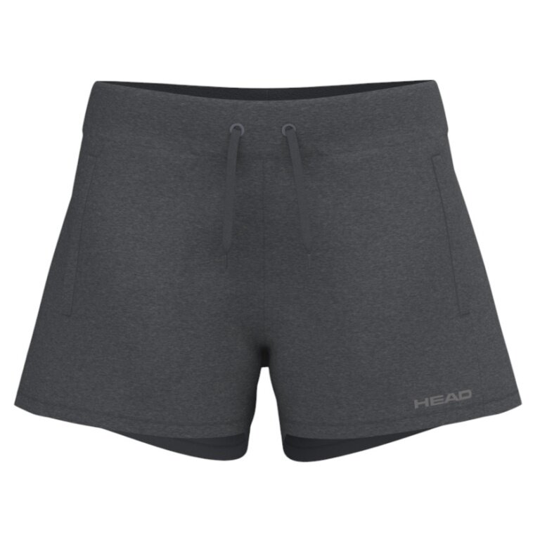 Head Tennis Shorts Club Original (elastic waistband) short grey ladies