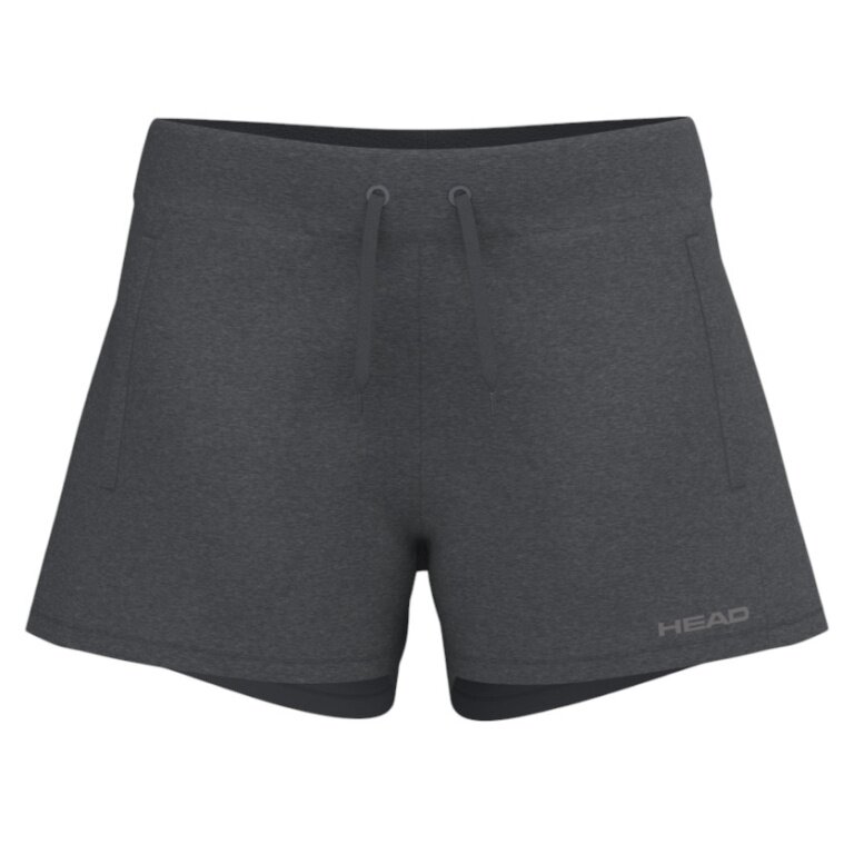 Head Tennis Shorts Club Original (Mixed Fabric) Short Grey Girls
