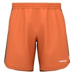Head Tennis Shorts Power Short (4-Way Stretch, moisture-wicking) 2025 short orange men