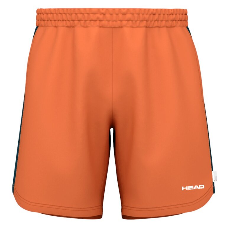Head Tennis Shorts Power Short (4-Way Stretch, moisture-wicking) 2025 short orange men