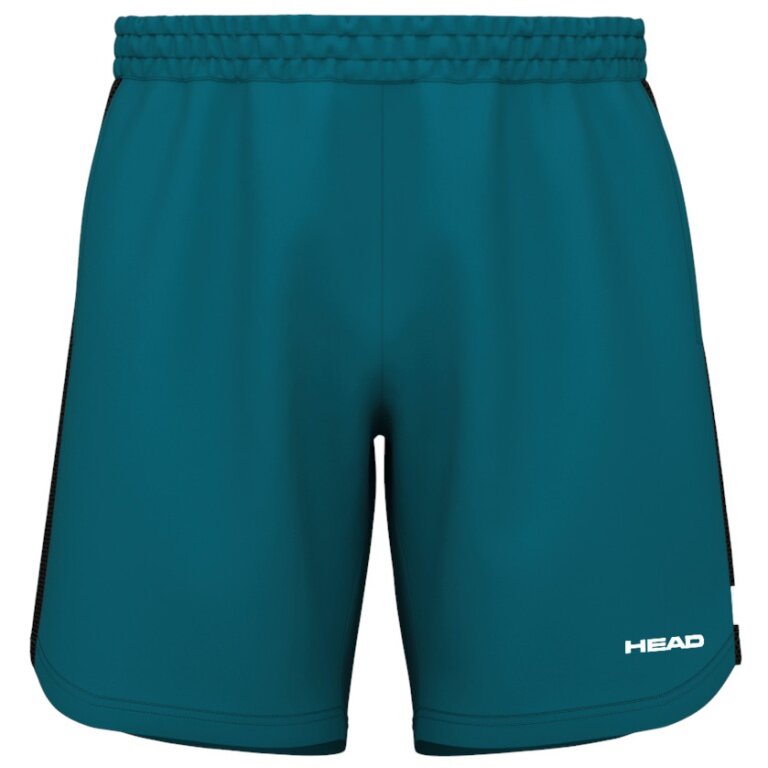 Head Tennis Shorts Power Short (4-Way Stretch, moisture-wicking) 2025 short teal blue men's