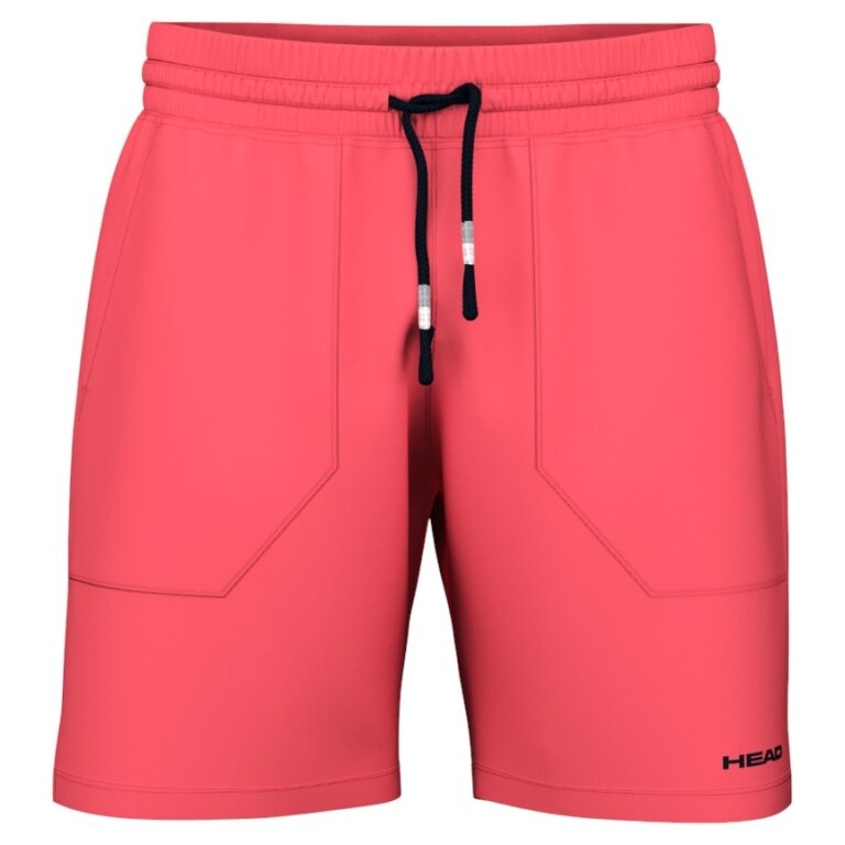 Head Tennis Shorts Power (4-Way Stretch, Mixed Fabric) 2025 Short Grapefruit Red Men's