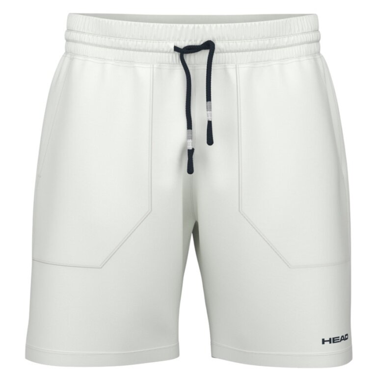 Head Tennis Shorts Power (4-Way Stretch, Mixed Fabric) 2025 Short White Men