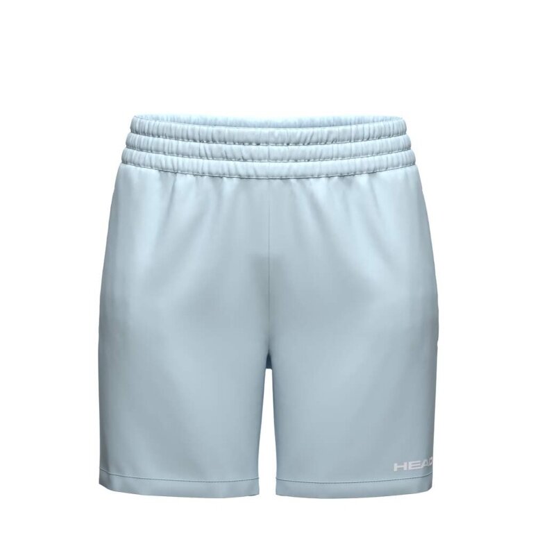 Head Tennis Shorts Vision (elastic waistband with drawstring) light blue boys