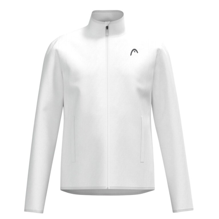 Head Tennis Jacket Club 25 Full Zip (Moisture Transfer Microfiber Technology) 2025 white men's