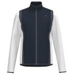 Head Tennis Jacket Club 25 (100% Polyester) 2025 navy blue/white boys