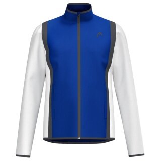 Head Tennis Jacket Club 25 (100% Polyester) 2025 royal blue/white boys