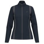 Head Tennis Jacket Club 25 Full Zip (Moisture Transfer Microfiber Technology) 2025 navy blue ladies