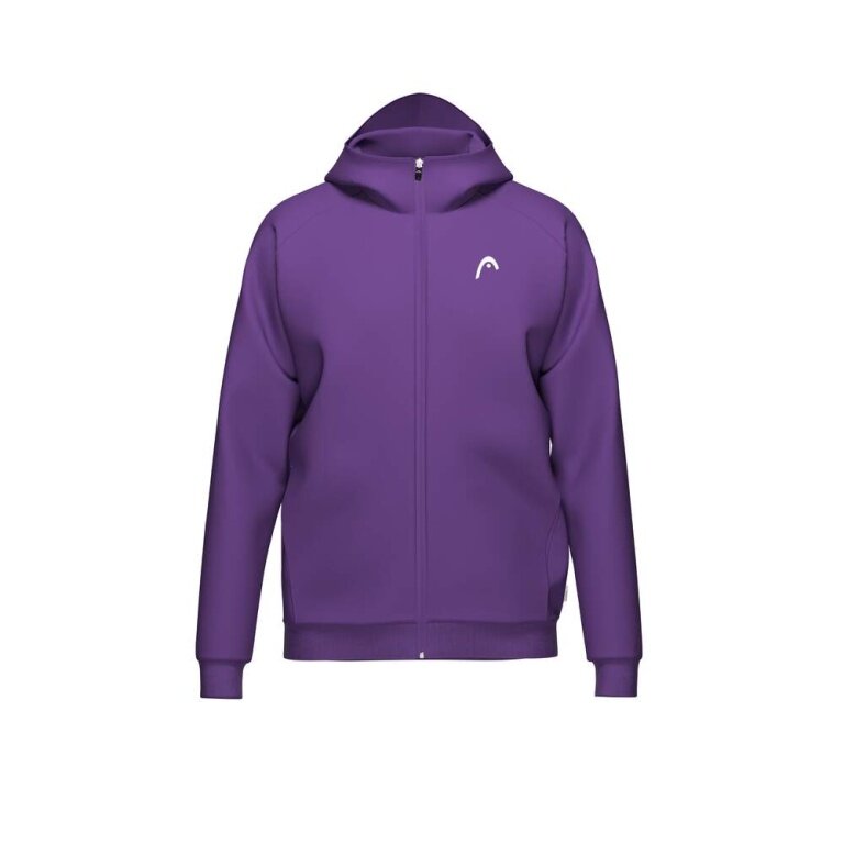 Head Vision Tennis Jacket with Hood (Moisture Transfer Microfiber Technology) purple Men's