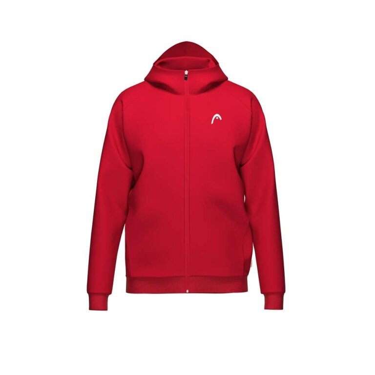 Head Vision Tennis Jacket with Hood (Moisture Transfer Microfiber Technology) red Men's