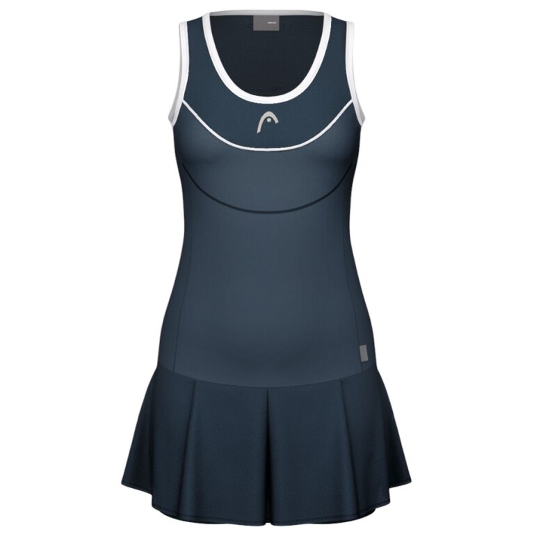 Head Tennis Dress Performance Dress (separate inner shorts) navy blue ladies