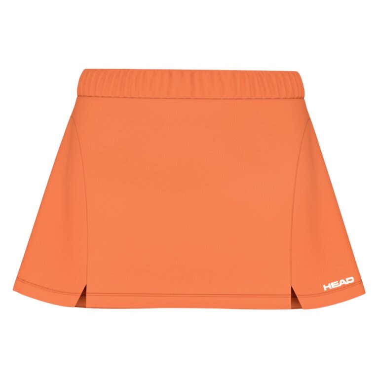 Head Tennis Skirt Dynamic (elastic waistband) 2025 orange ladies