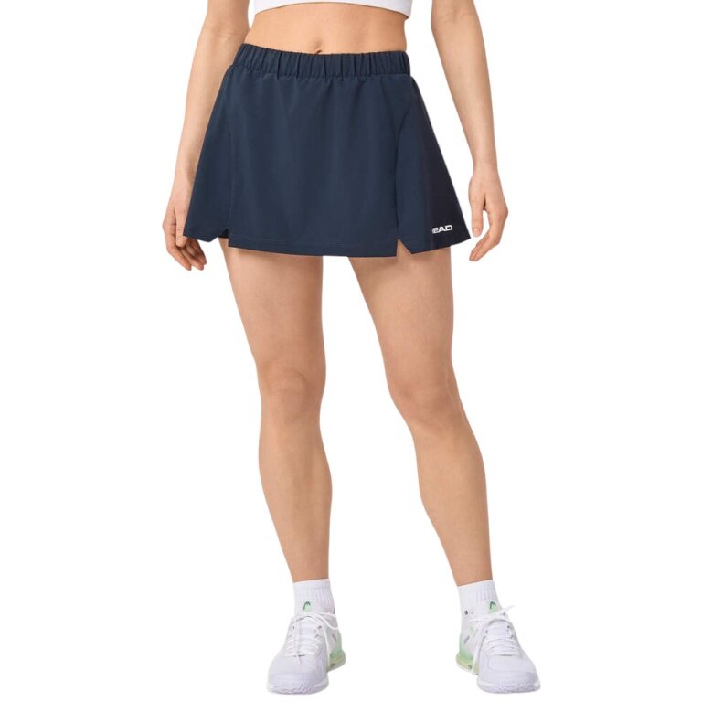 Head Tennis Skirt Dynamic (elastic waistband) 2025 navy blue ladies