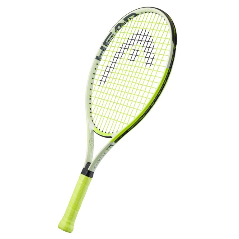 Head Junior Tennis Racket Extreme JR 23in (7-10 years) 2024 yellow/grey - strung -