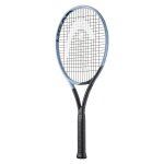 Head Tennis Racket Instinct MP 100in/300g 2025 black/light blue - unstrung -