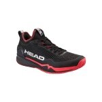 Head Tennis Shoes Endure Pro Clay/Sand Court Black/Red Men's