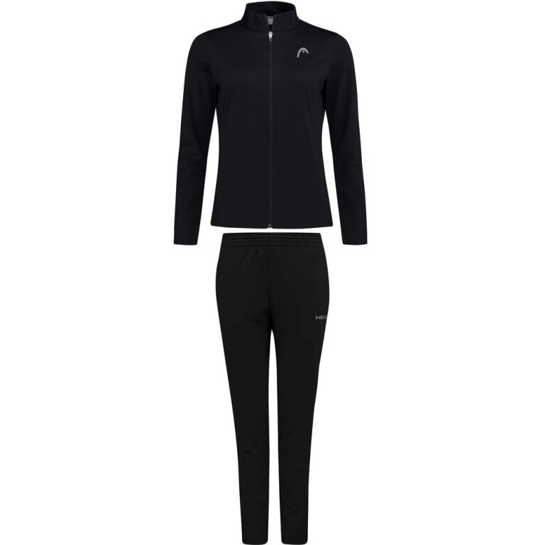 Head Tracksuit Easy Court (Jacket & Trousers, Moisture Transfer Microfiber Technology) Black Women