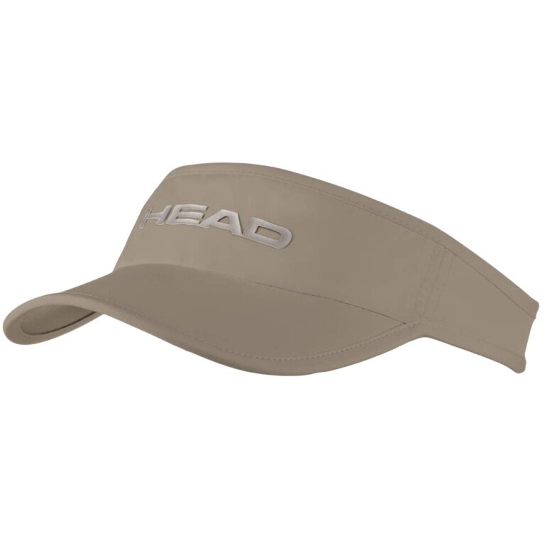 Head Visor Tennis Pro Player (UV Protection, Velcro Fastening) 2025 brown