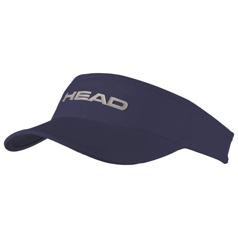 Head Visor Tennis Pro Player (UV Protection, Velcro Fastening) 2025 navy blue
