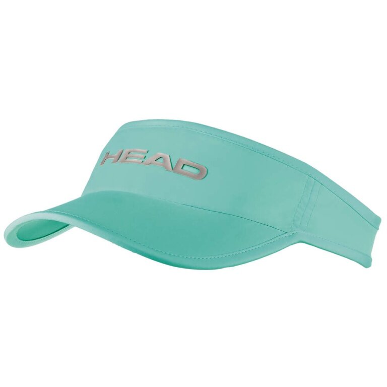 Head Visor Tennis Pro Player (UV Protection, Velcro Fastening) 2026 turquoise blue