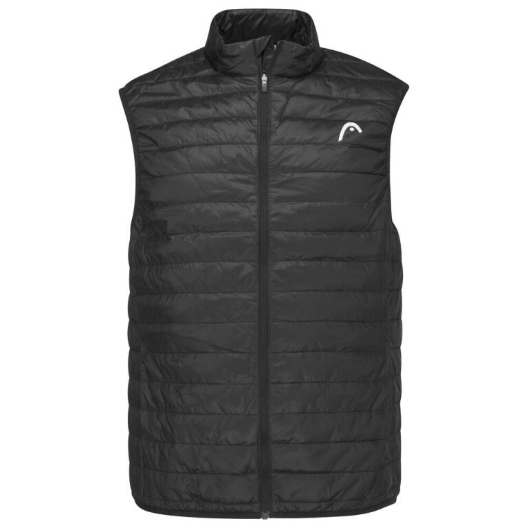 Head Sport Vest Club Lightweight (Stand-up Collar, 100% Polyester) black Men's