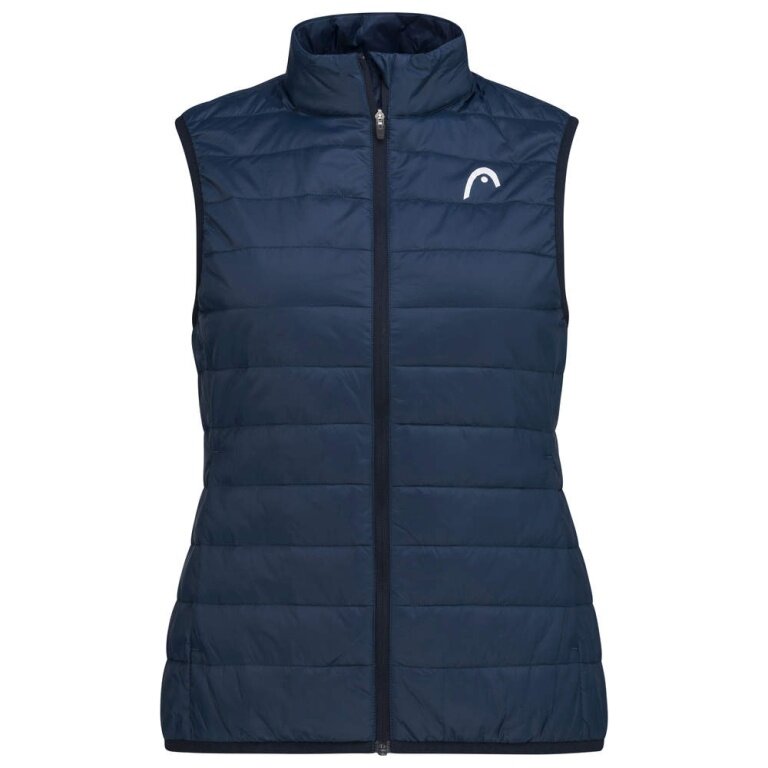 Head Sport Vest Stay Lightweight (quilted vest, stand-up collar) dark blue Women