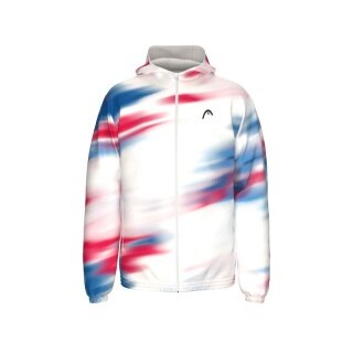 Head Hooded Jacket Blur Full-Zip (100% Polyester) 2026 white/royal/red Men's