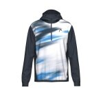 Head Topspin Hoodie (Half-Zip, 100% Polyester) 2026 navy blue/white Men's