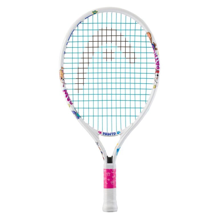 Head Kids' Tennis Racket Paw 19in (2-4 years) 2025 white - pre-strung -