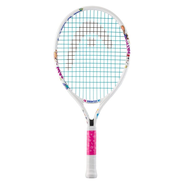 Head Kids' Tennis Racket Paw 21in (4-7 years) 2025 white - pre-strung -