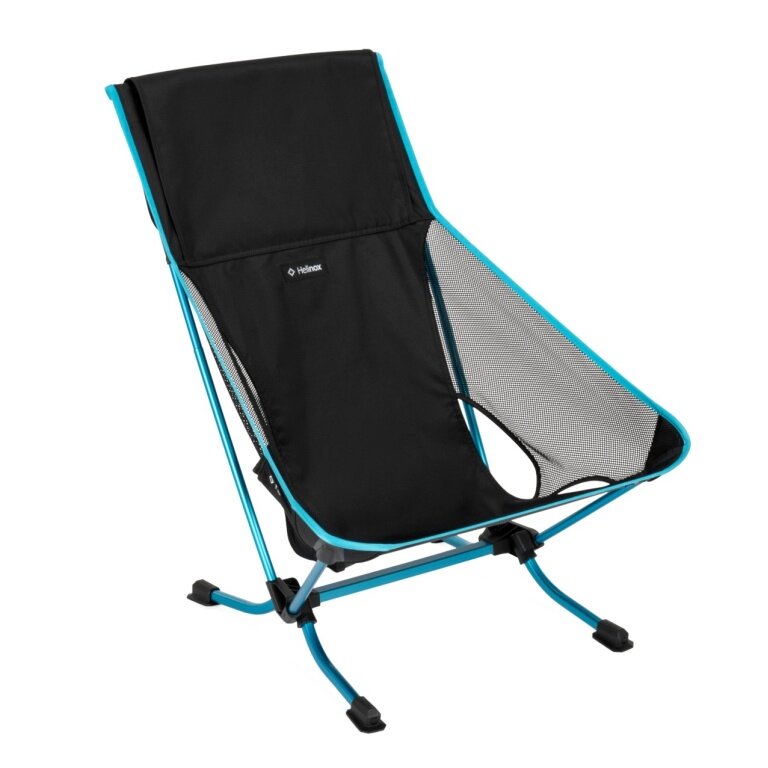 Helinox Camping Chair Beach Chair (re) - lightweight, low seat height, Tension Design - black