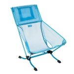 Helinox Camping Chair Beach Chair (re) - lightweight, low seat height, Tension Design - blue