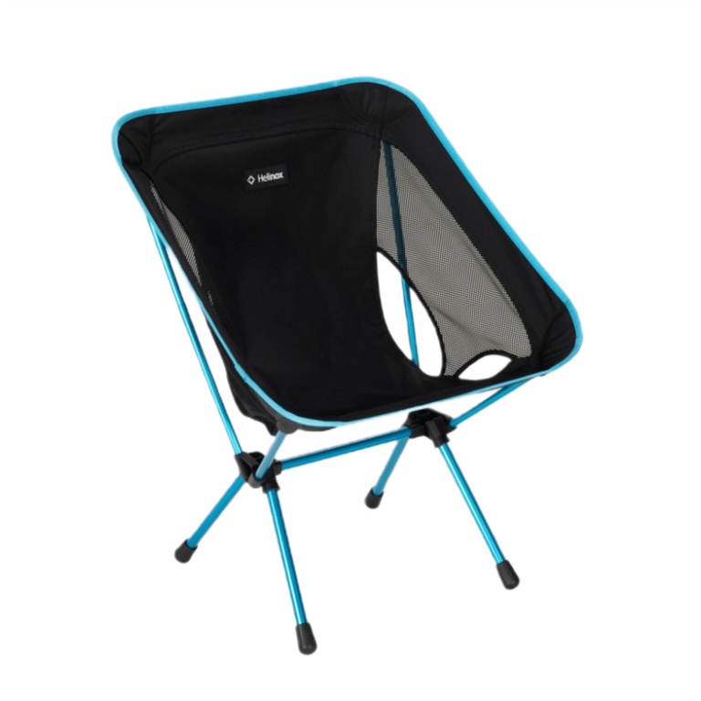 Helinox Camping Chair One (re) - lightweight, easy assembly, stable, Tension Design - black/blue