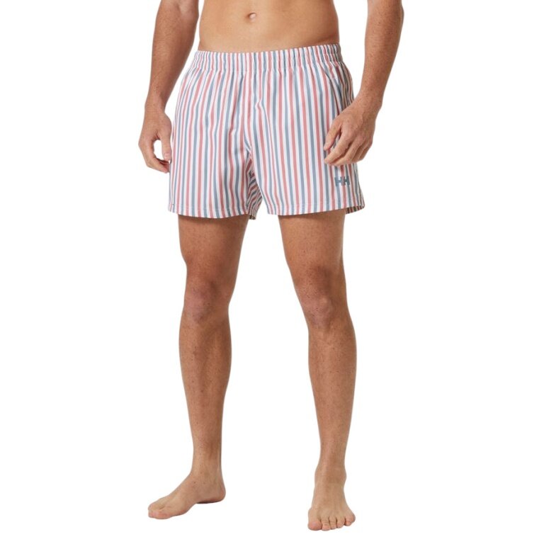 Helly Hansen Newport Swim Trunk - white/red Men's